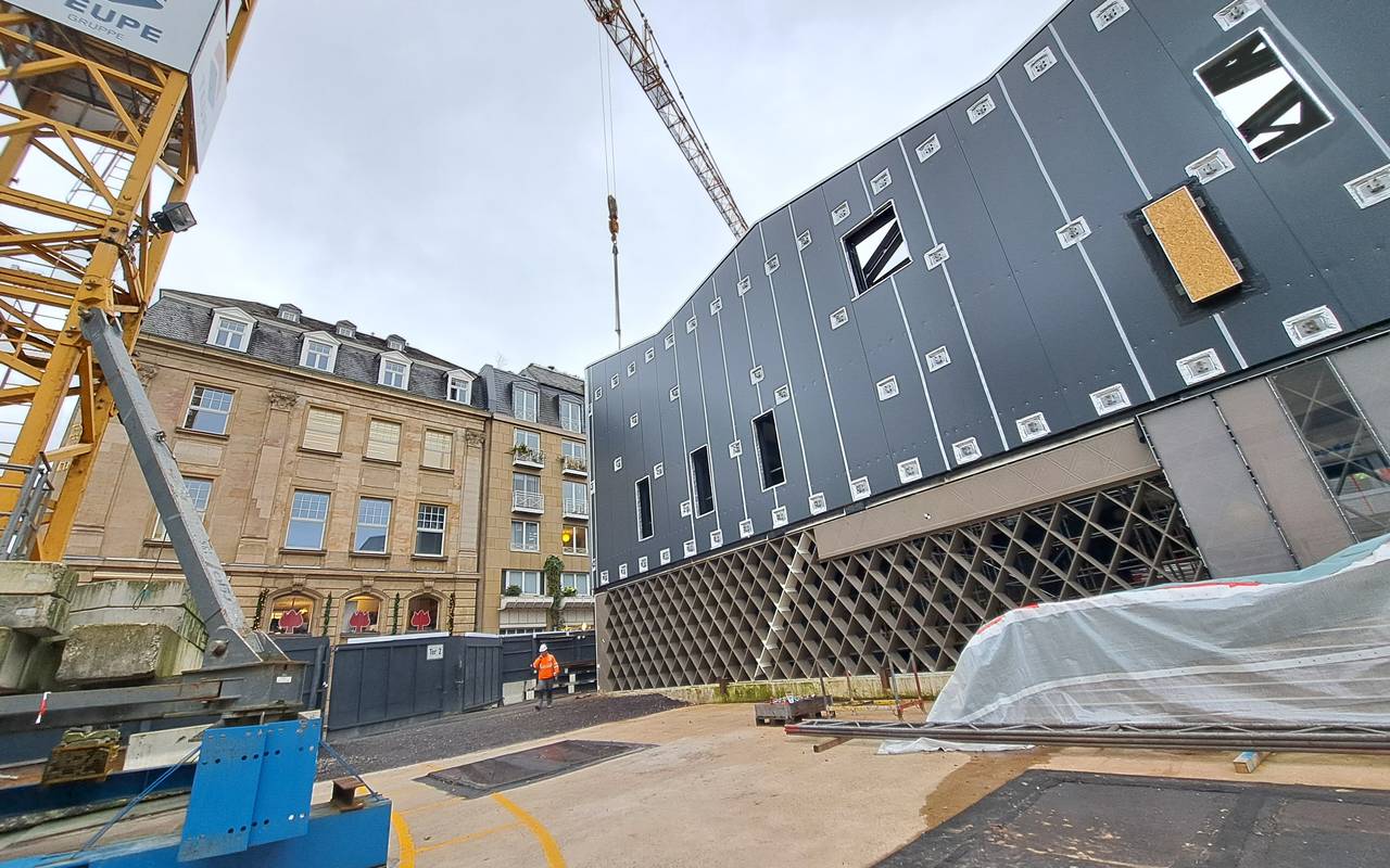 Die Bauarbeiten am MiQua in Köln gehen voran