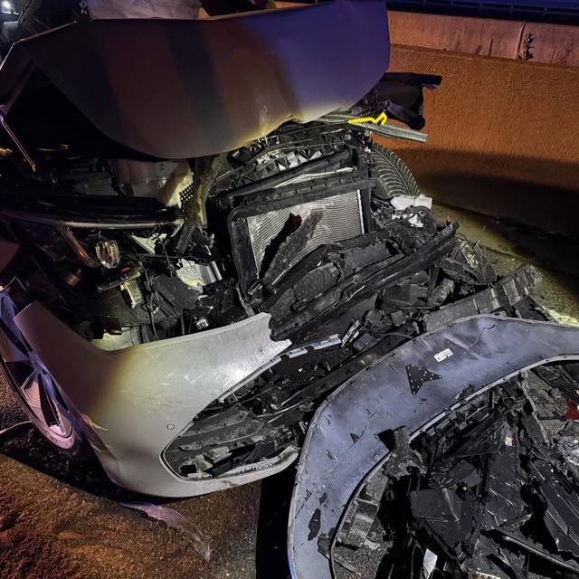 Fünf Autos waren an dem Unfall bei Erftstadt beteiligt