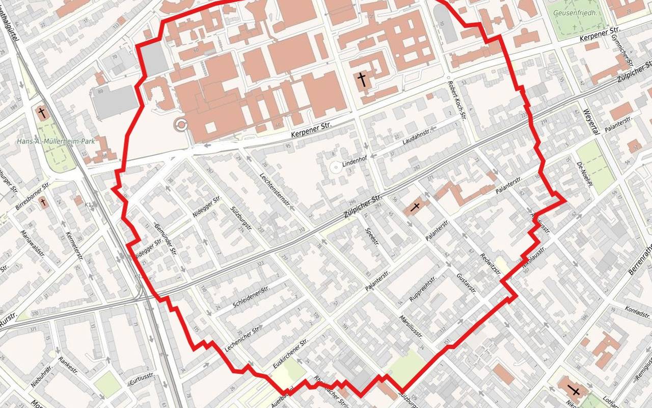 In diesem Bereich müssen Menschen in Sicherheit gebracht werden