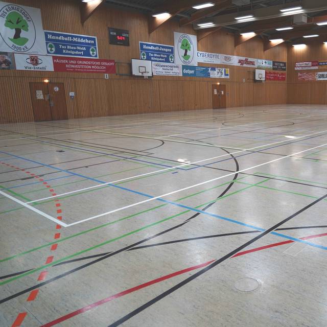 Die Gerhard-Berger-Halle ist wieder frei