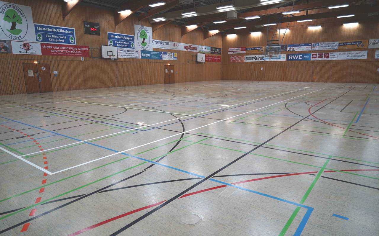 Die Gerhard-Berger-Halle ist wieder frei