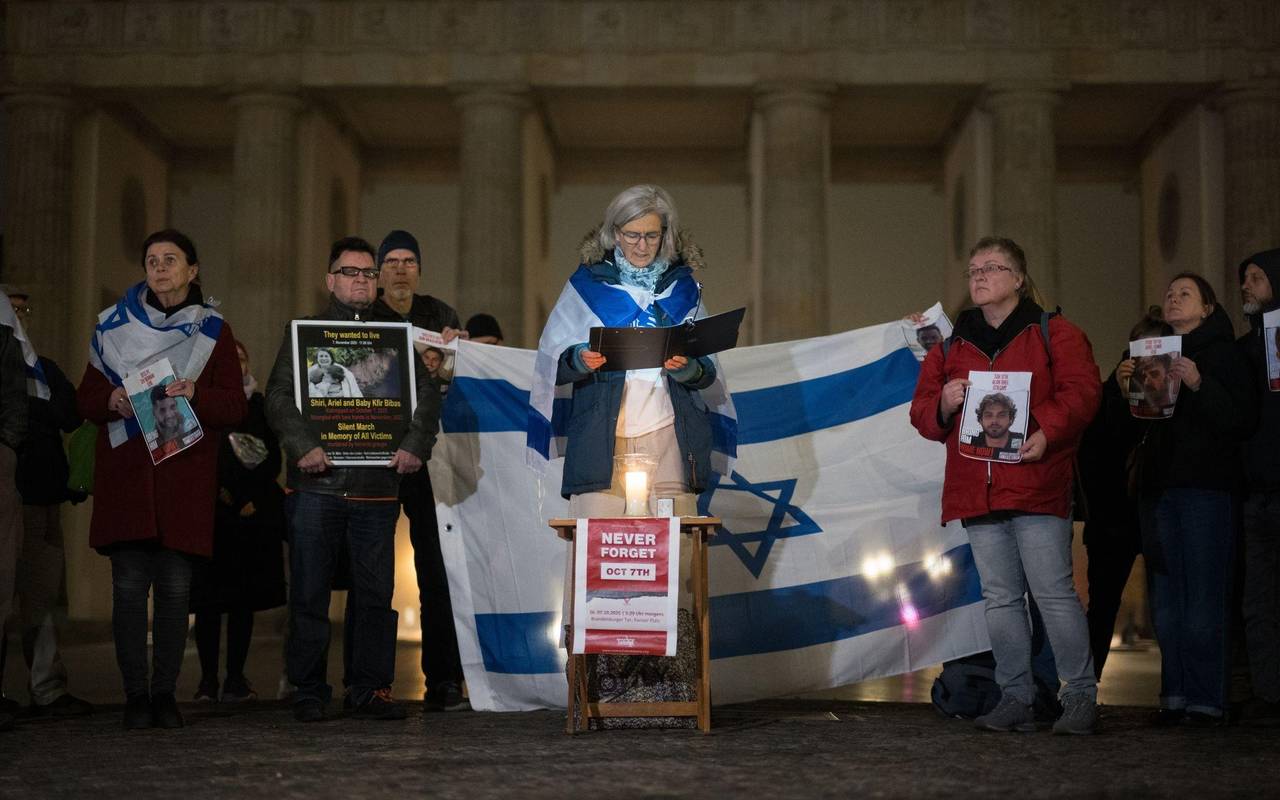 Zweiter Jahrestag des Hamas-Angriffs im Nahostkonflikt – Berlin