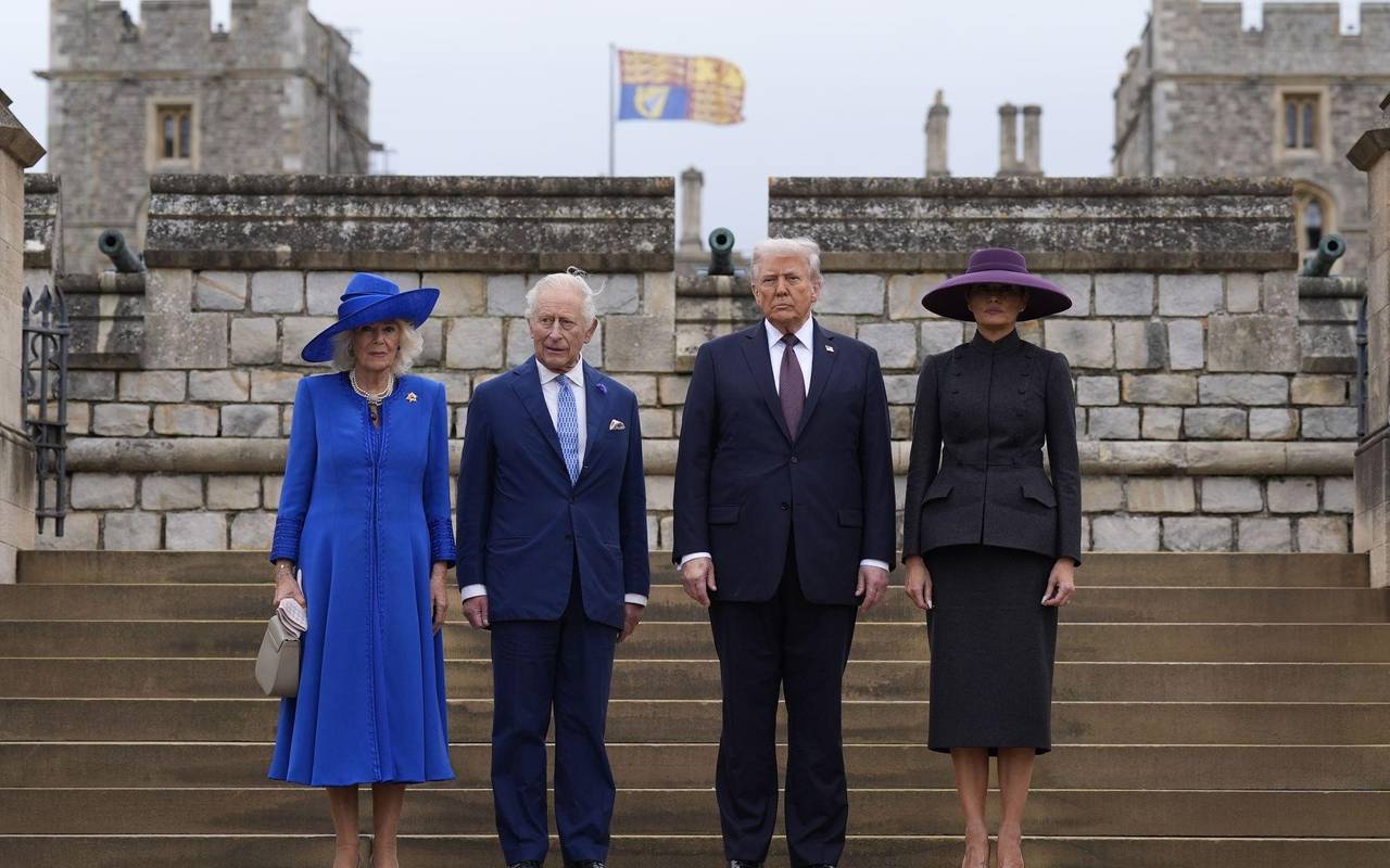 US-Präsident Trump besucht Großbritannien