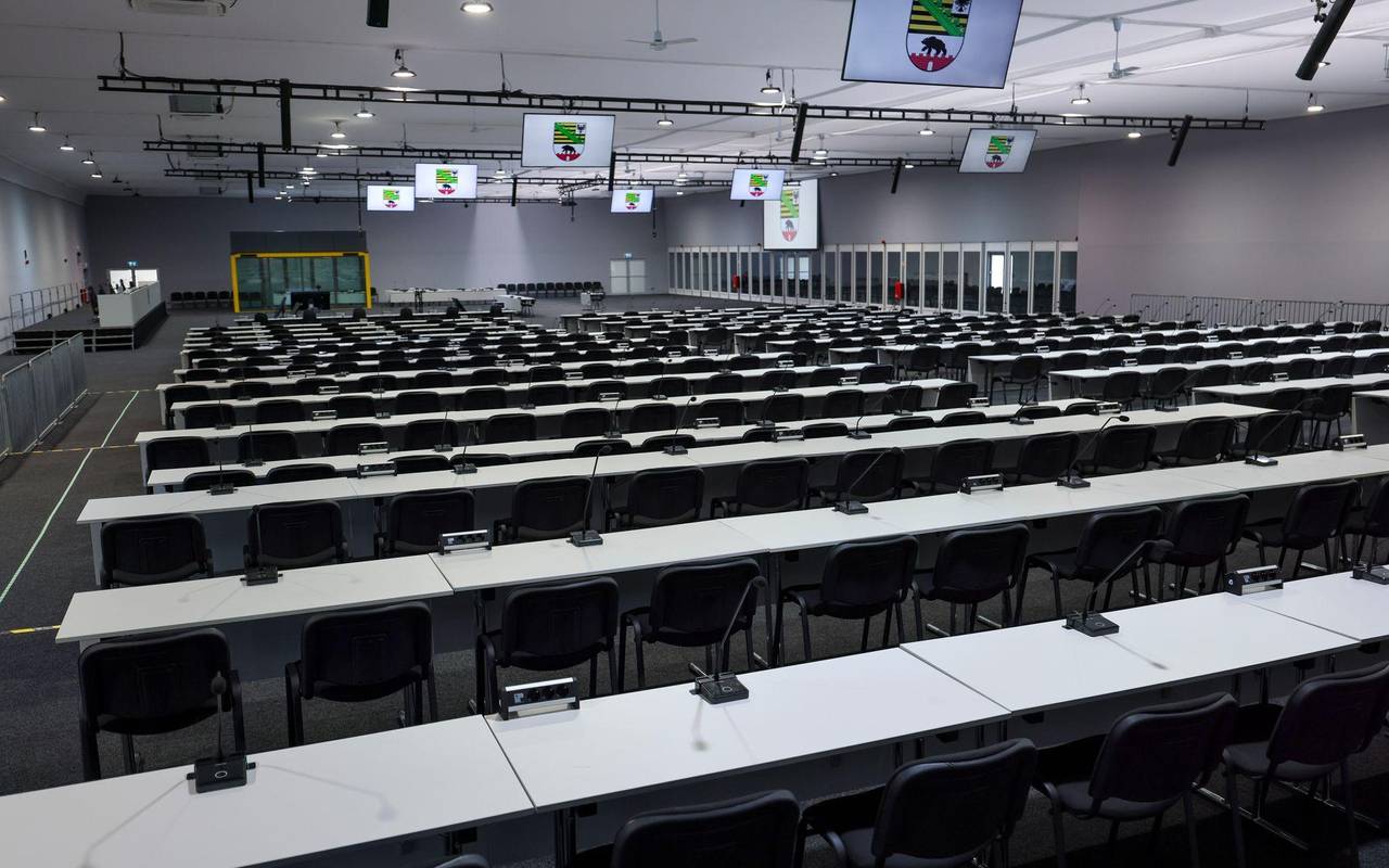 Gerichtsgebäude für Prozess zum Magdeburg-Anschlag