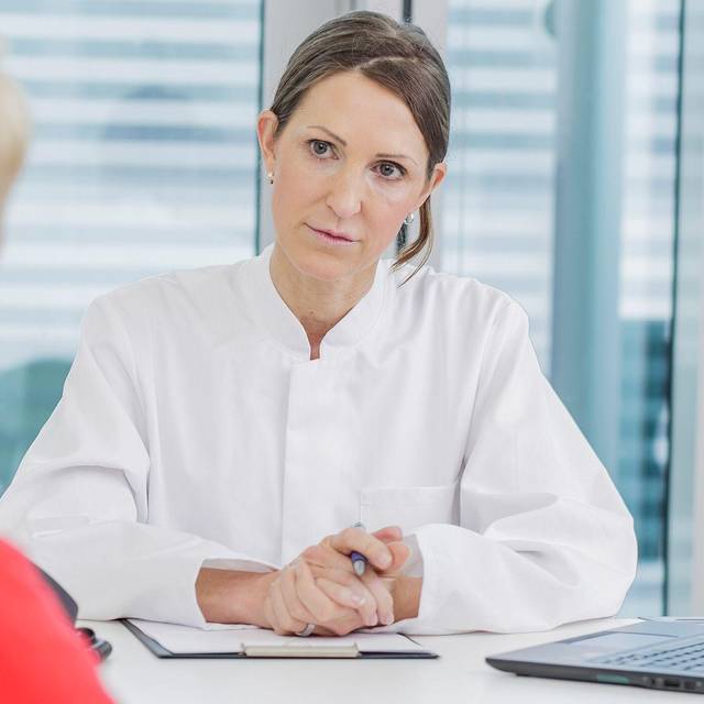 Patientin und Ärztin im Gespräch