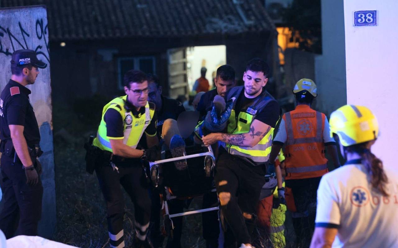 Gebäudeeinsturz auf Mallorca