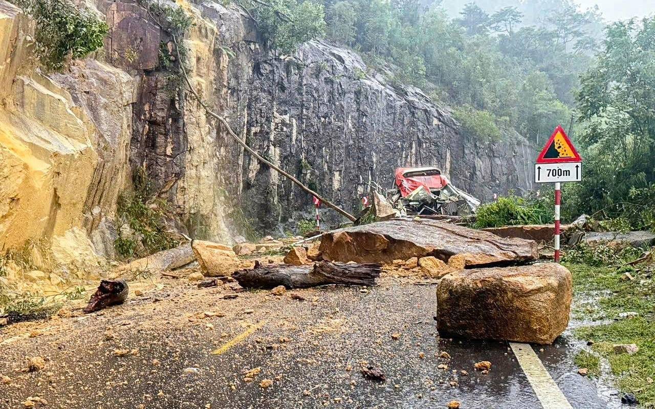 Erdrutsch in Vietnam