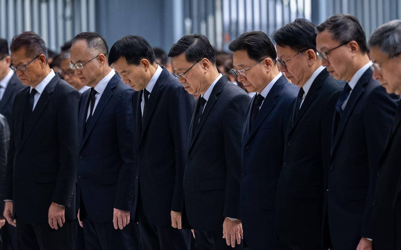 Nach Brand in Hongkong