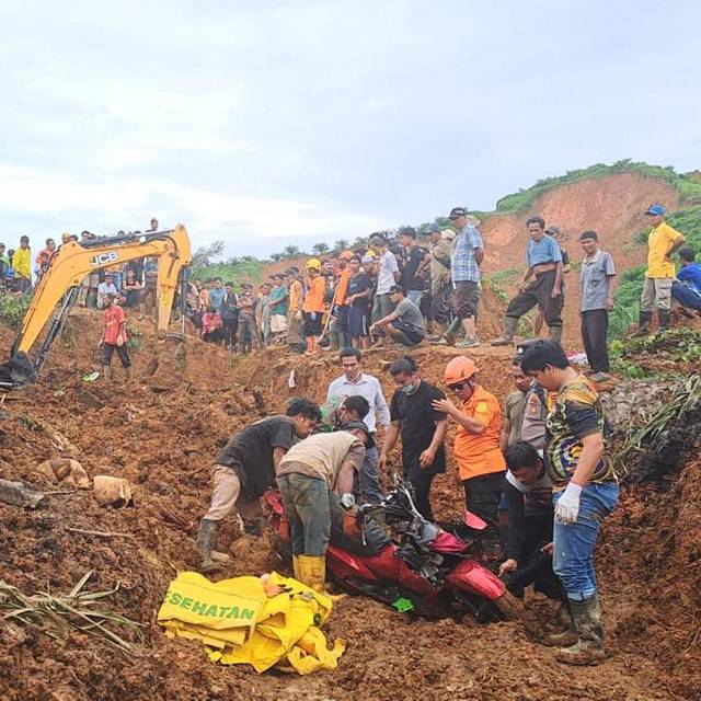 Überschwemmungen in Indonesien