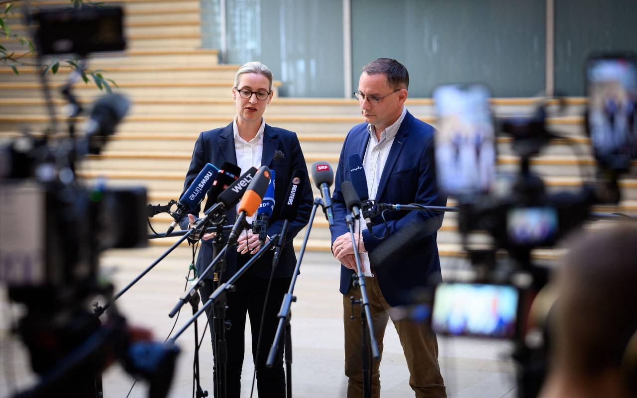 Alice Weidel und Tino Chrupalla