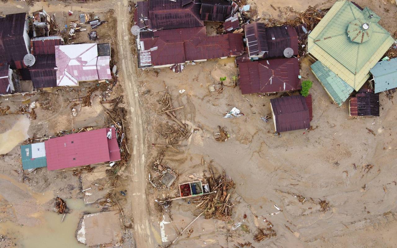 Überschwemmungen in Indonesien