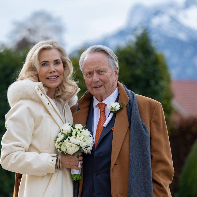 Wolfgang Porsche und Gabriela zu Leiningen haben geheiratet