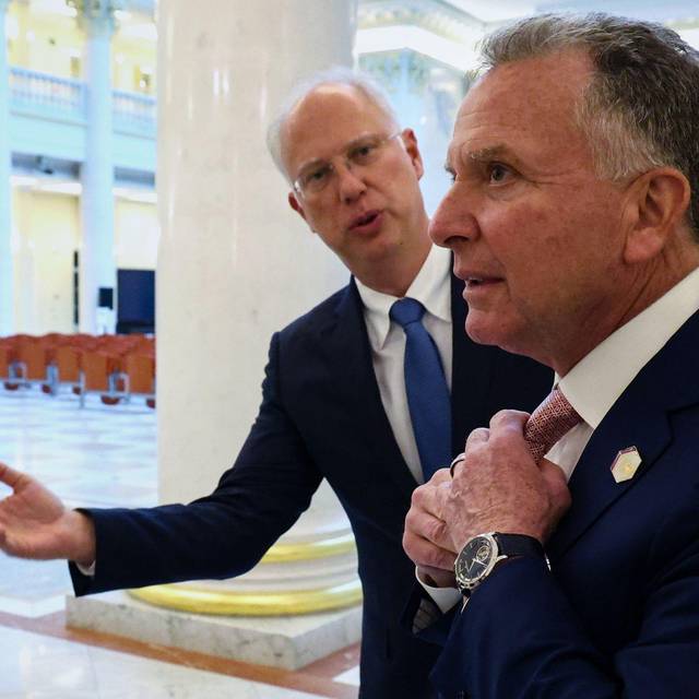 Kirill Dmitrijew und Steve Witkoff