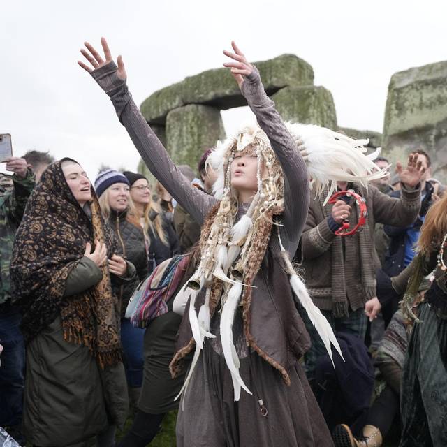 Wintersonnenwende in Großbritannien