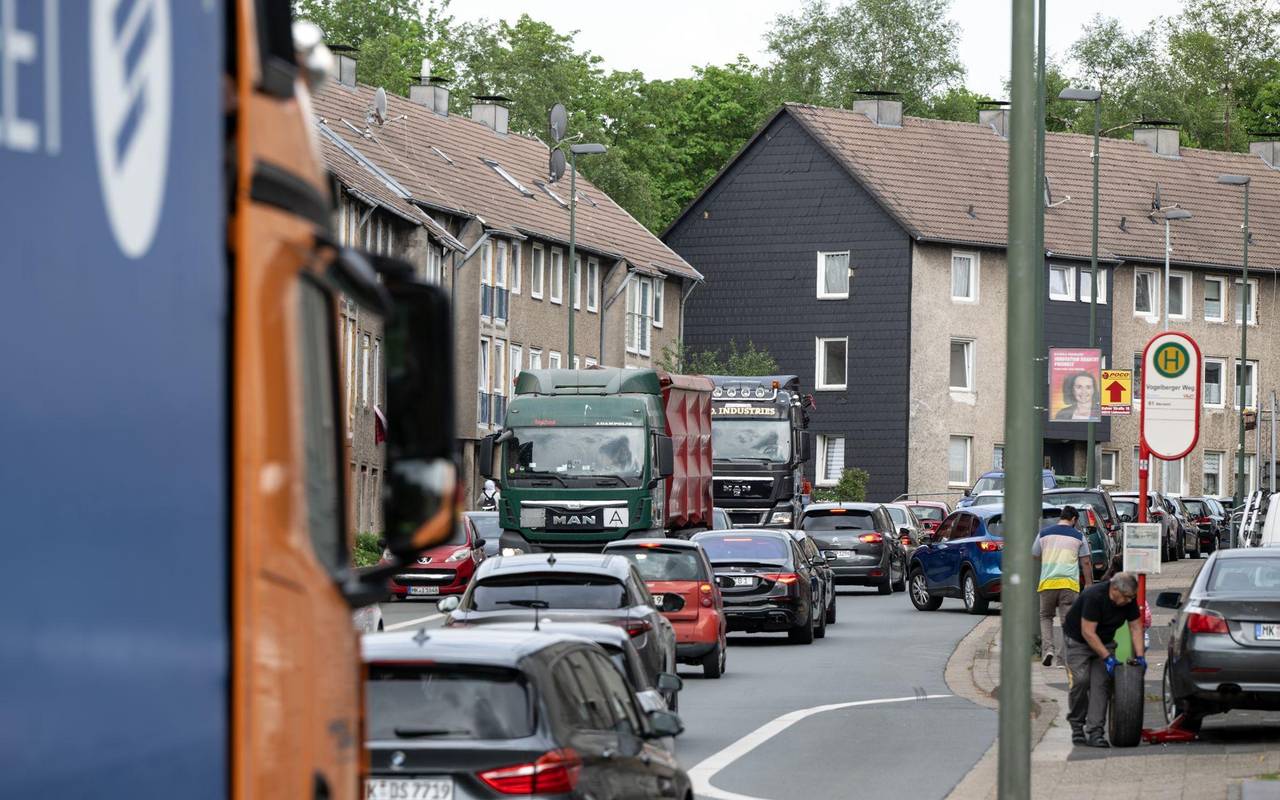 Demo gegen die Belastung durch A45-Sperrung