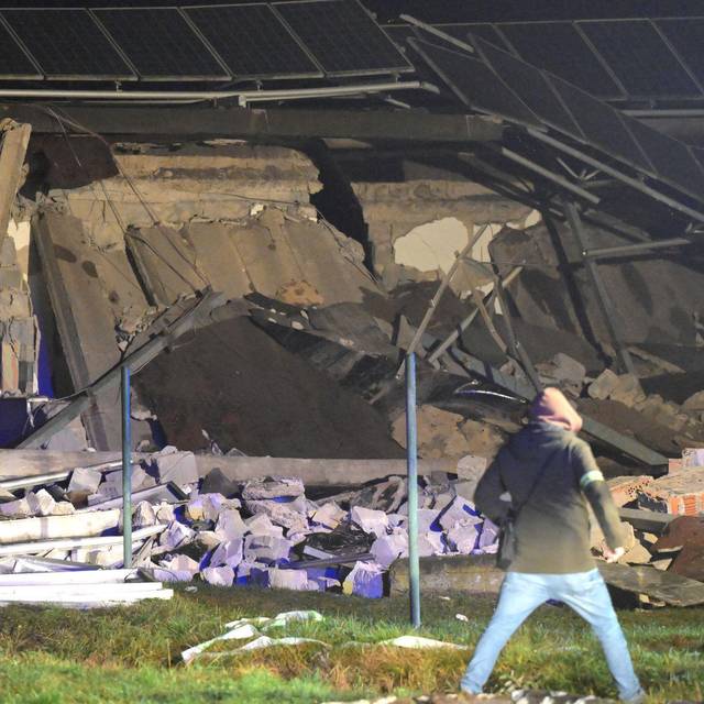 Einsturz eines Daches auf Firmengelände im Osten der Slowakei