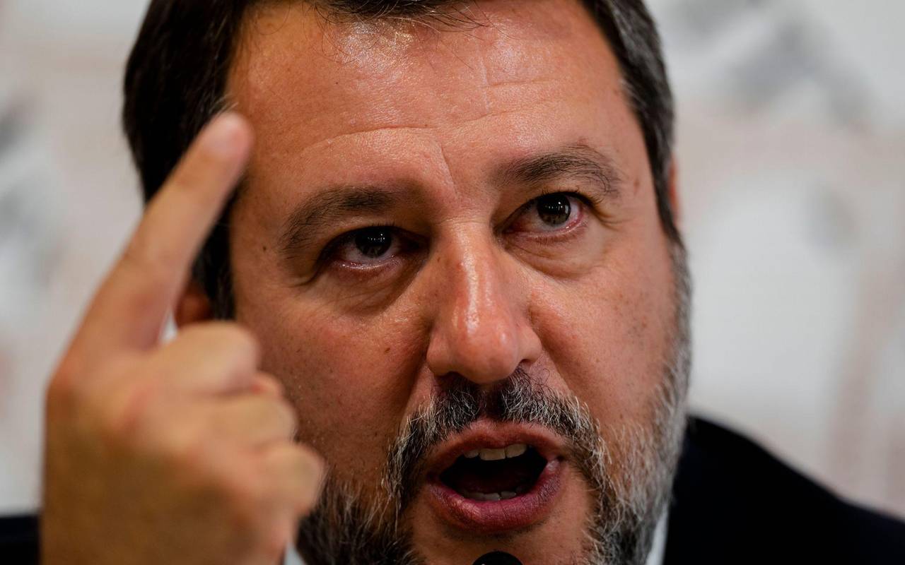 Italiens stellvertretender Ministerpräsident Matteo Salvini