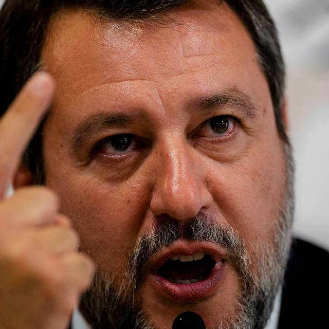 Italiens stellvertretender Ministerpräsident Matteo Salvini