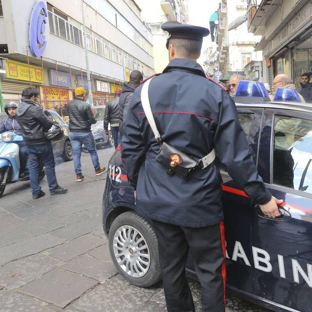 Carabinieri in Neapel