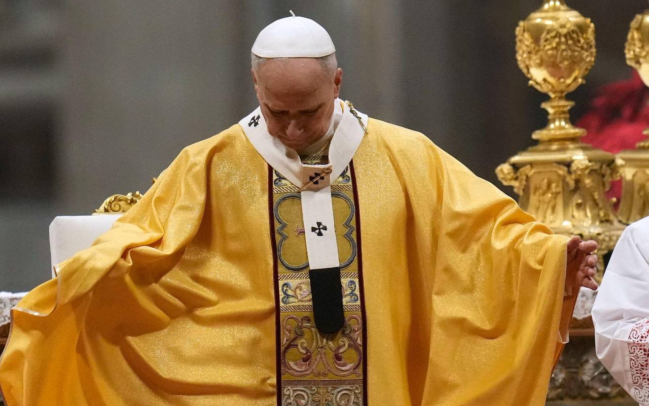 Erste Weihnachtsmette mit Papst Leo XIV.