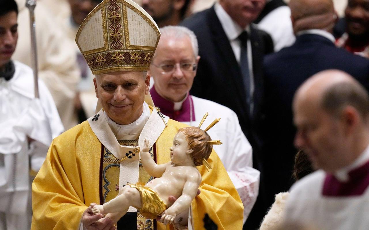 Erste Weihnachtsmette mit Papst Leo XIV.