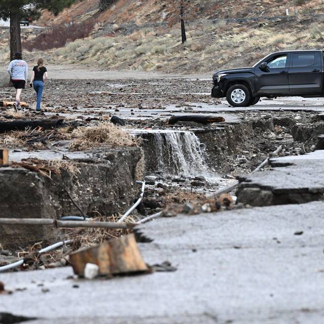 Unwetter in Kalifornien