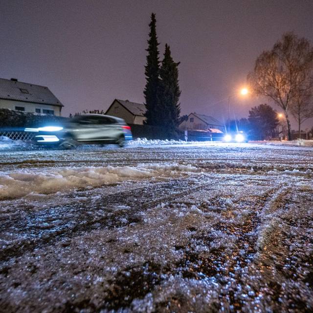 Eisregen in Bayern