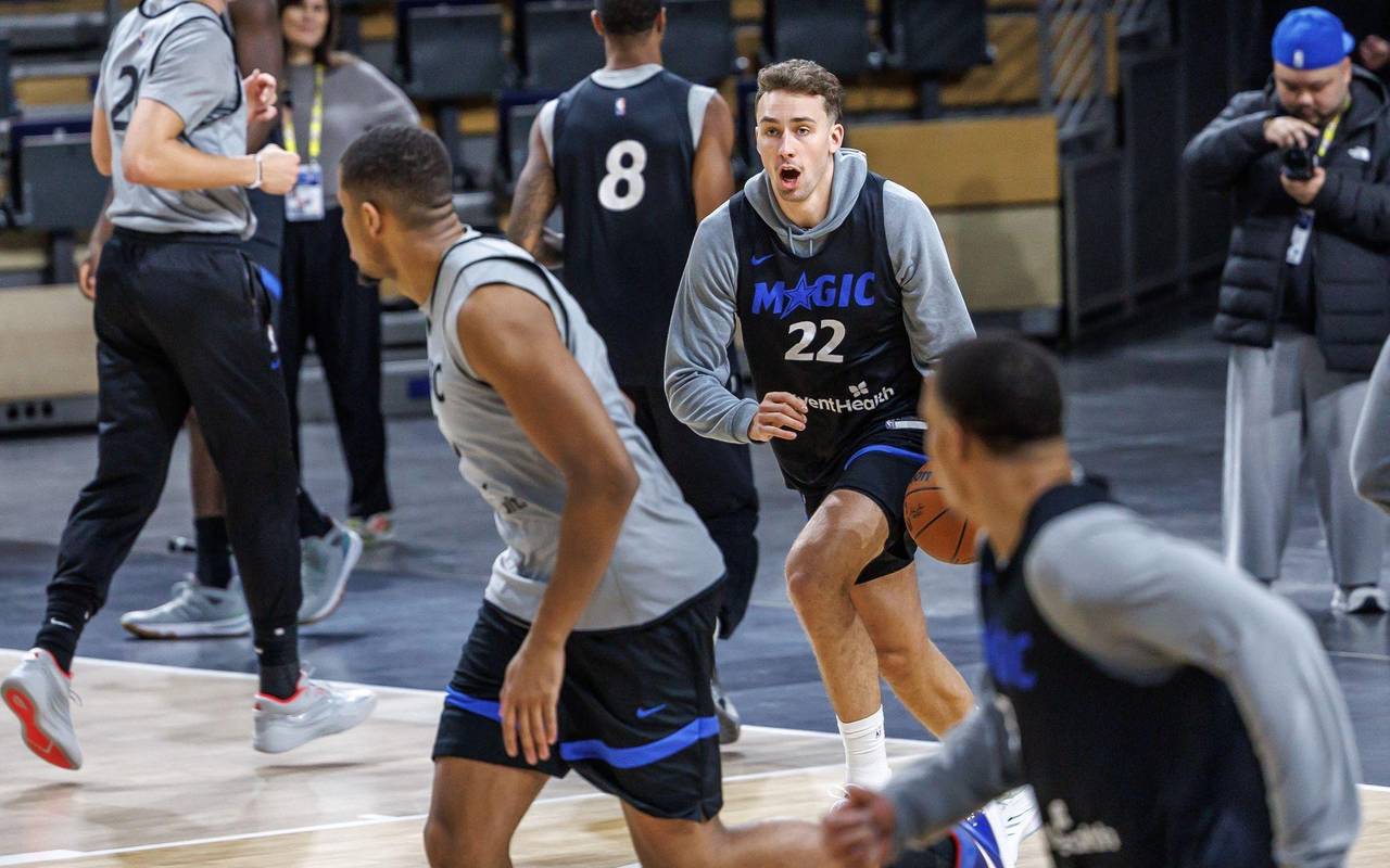 Basketball: NBA, Training der Orlando Magic