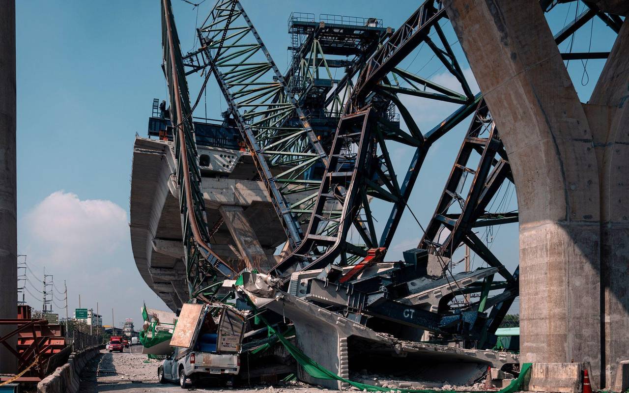 Baustellen-Unglück in Thailand