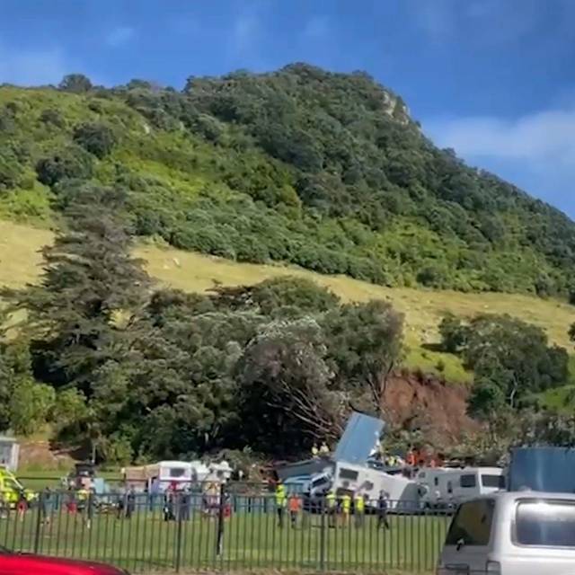 Erdrutsch in Neuseeland