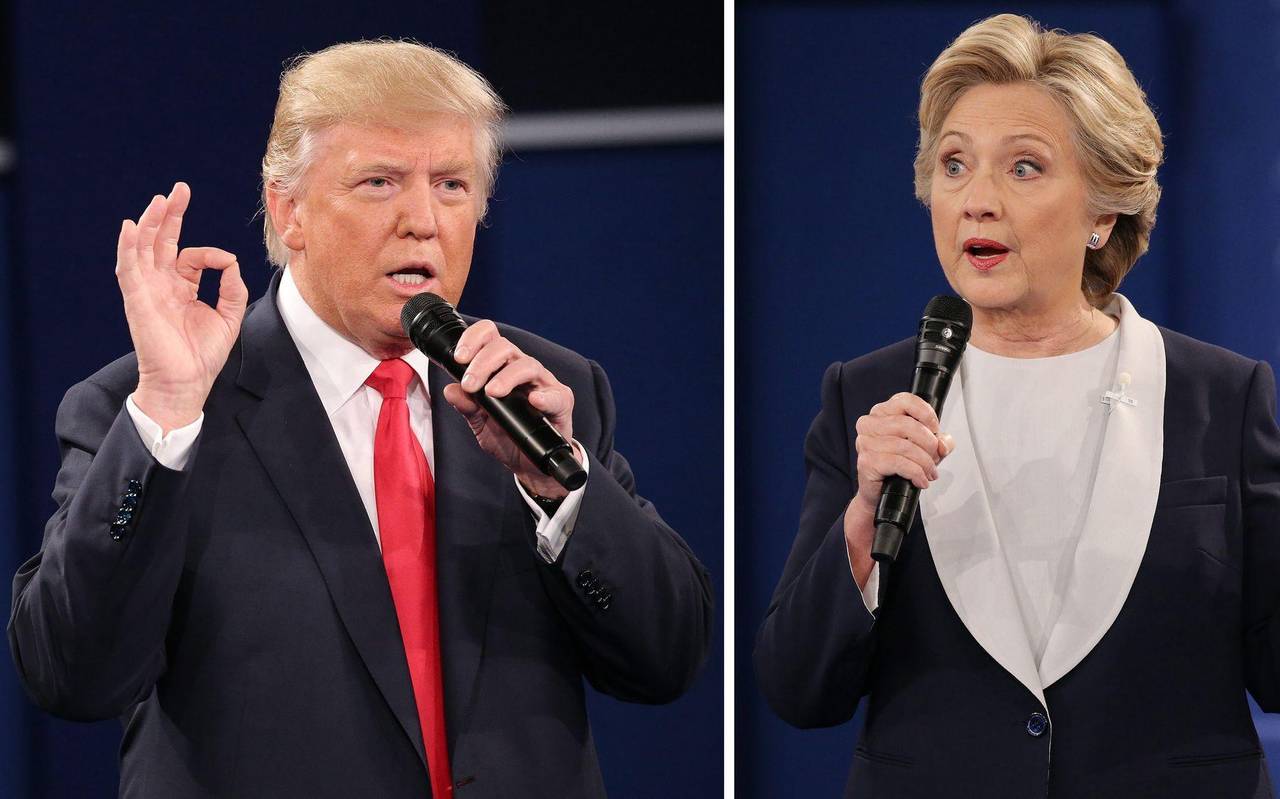 Trump und Clinton