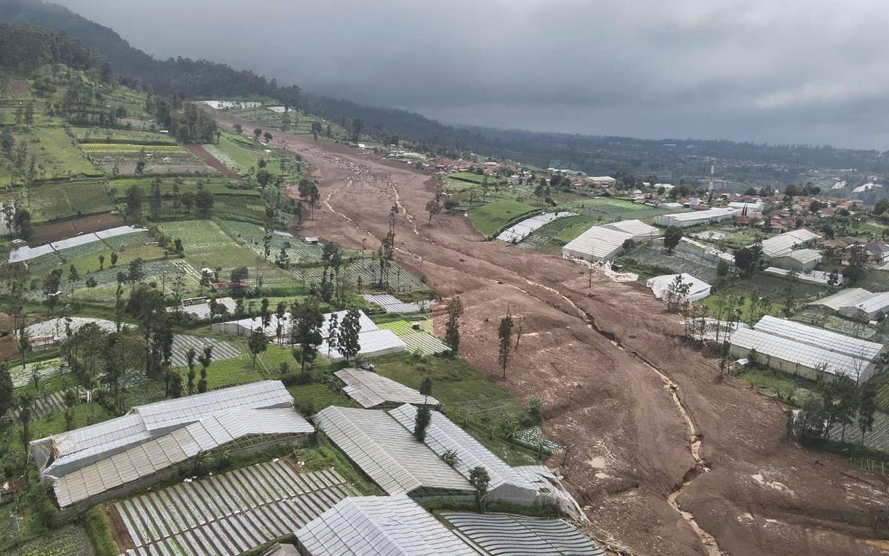 Erdrutsch in Indonesien