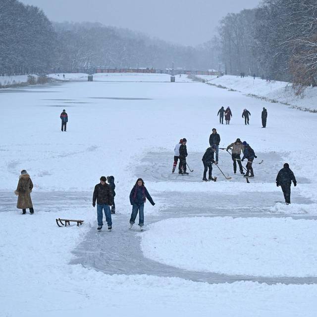 Winterwetter in Sachsen