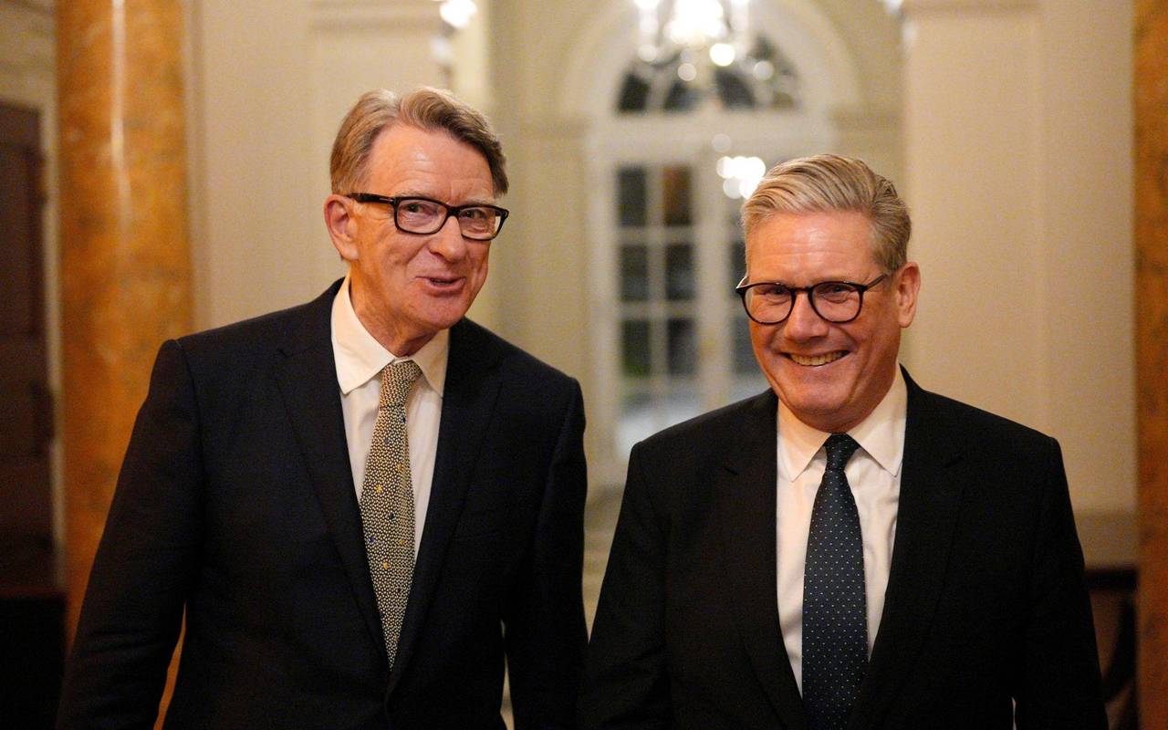 Peter Mandelson und Keir Starmer