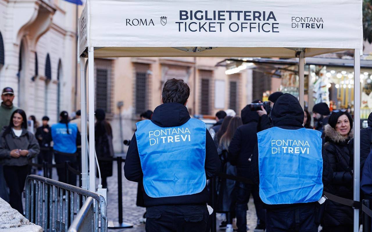 Touristen müssen Eintritt für Trevi-Brunnen zahlen