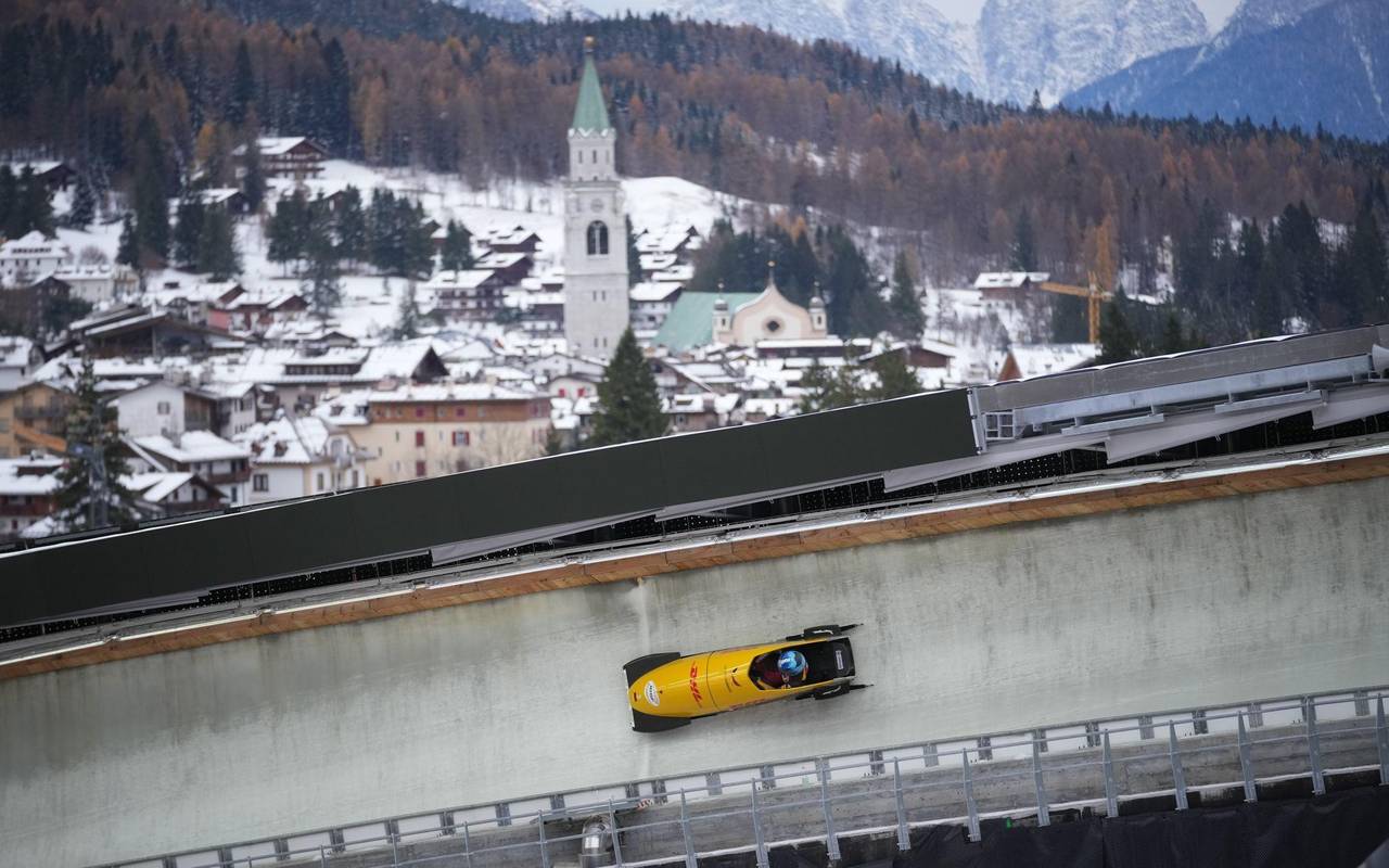 Olympia-Bobbahn in Cortina