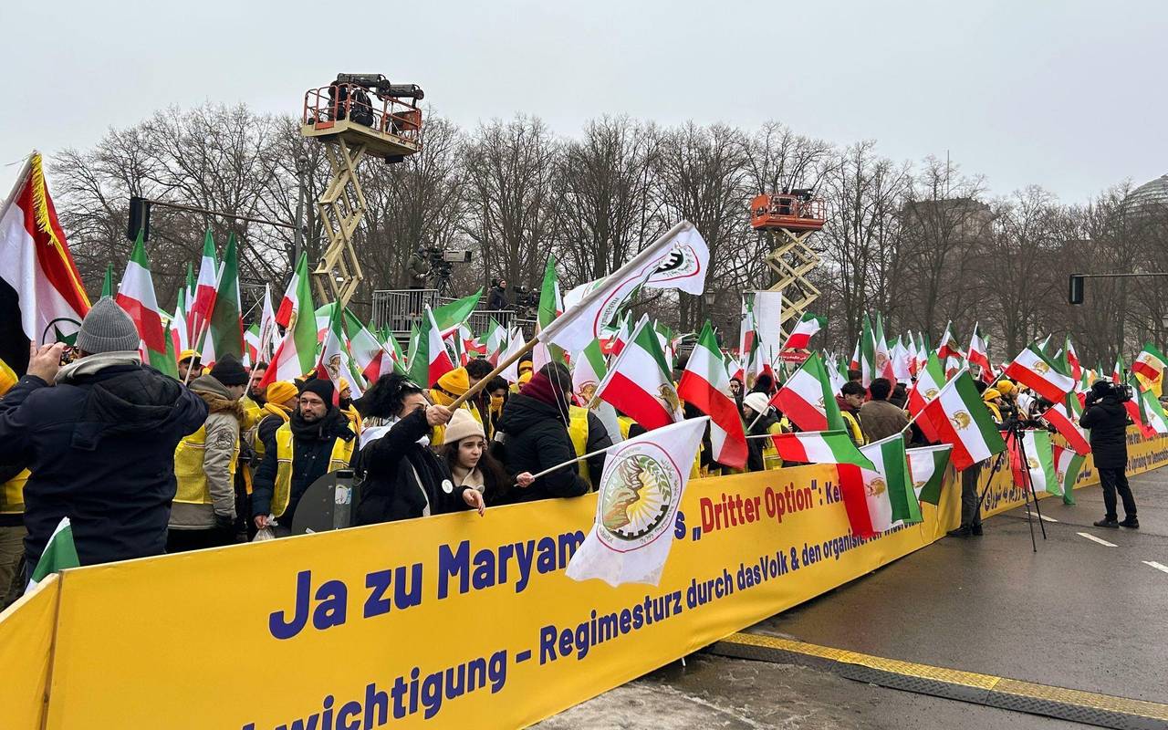 Demonstration für Freiheit im Iran