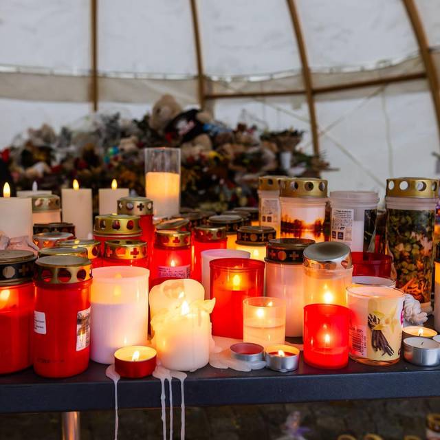 Gedenken in Crans-Montana