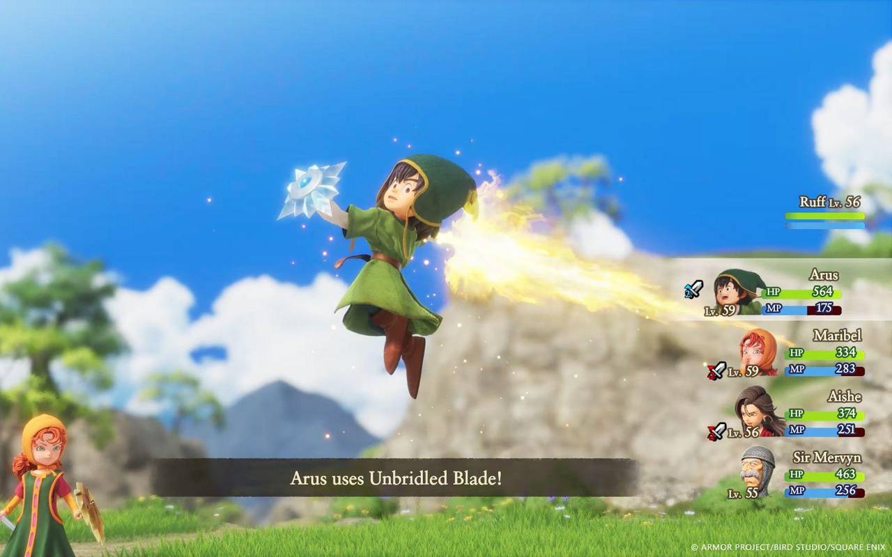 Screenshot vom Spiel «Dragon Quest VII Reimagined»