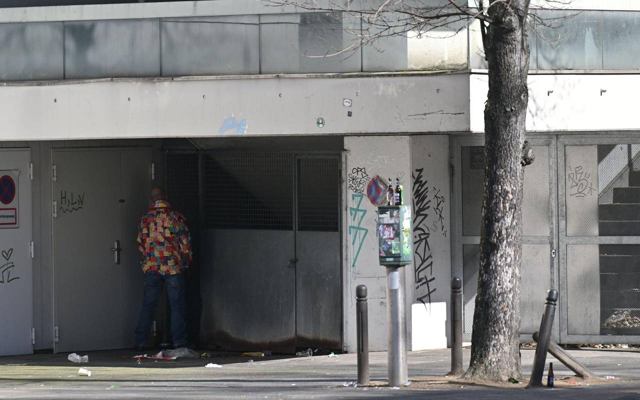 Wildpinkler im Karneval