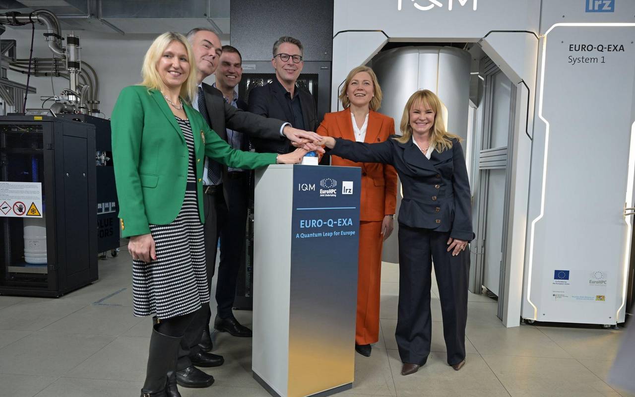 Inbetriebnahme des Quantencomputers