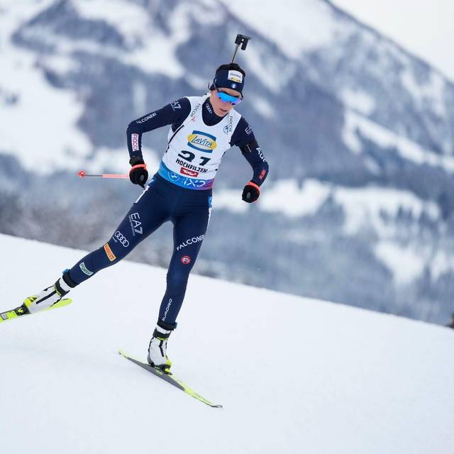 Italienische Biathletin Rebecca Passler