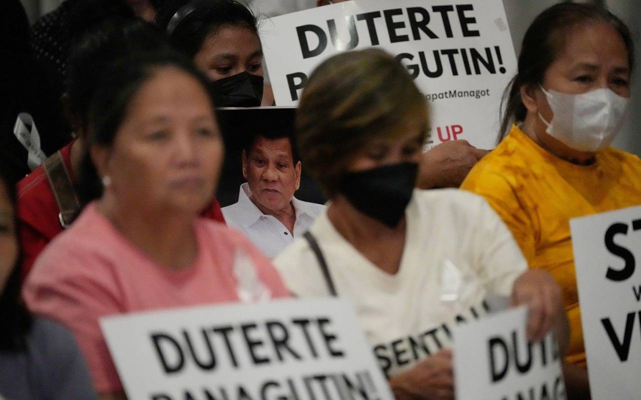 Anhörung von Ex-Präsident Duterte vor Weltstrafgericht