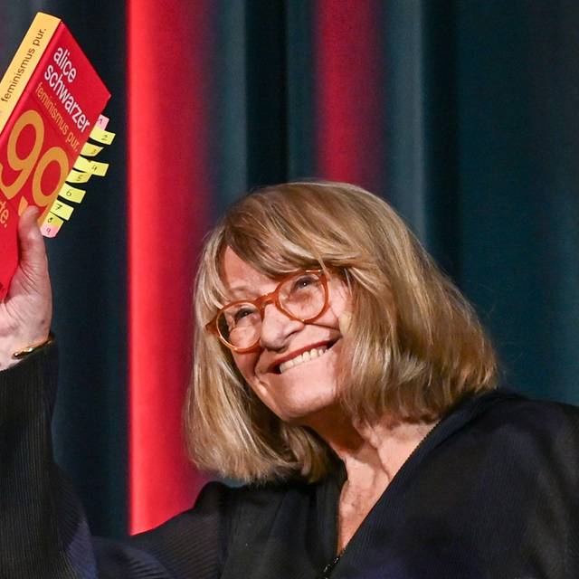 Buchpremiere mit Frauenrechtlerin Schwarzer