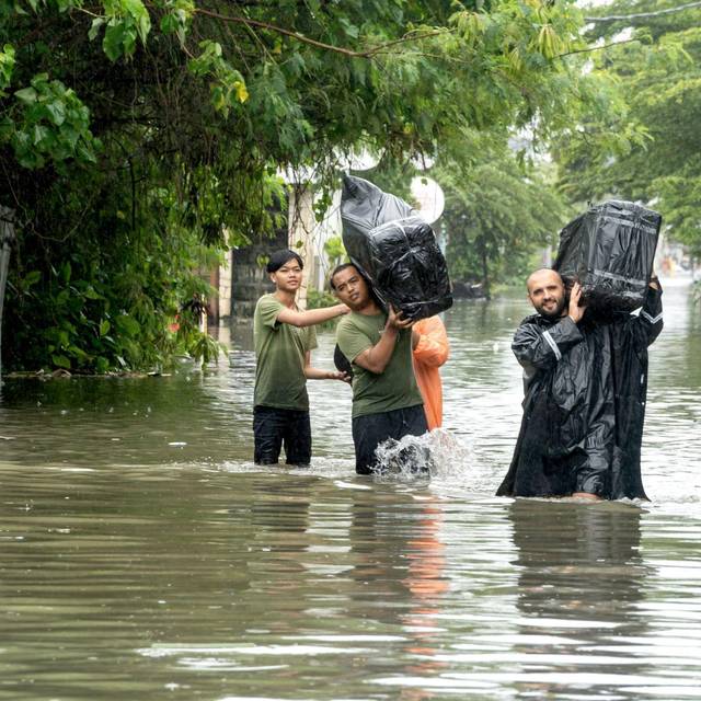 Wetter auf Bali - Hochwasser