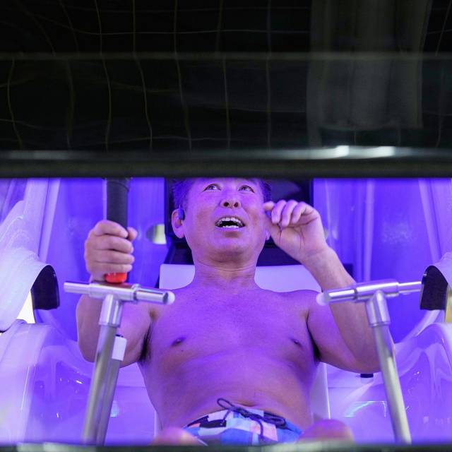 Menschliche Waschmaschine in Japan: Sauber in 15 Minuten