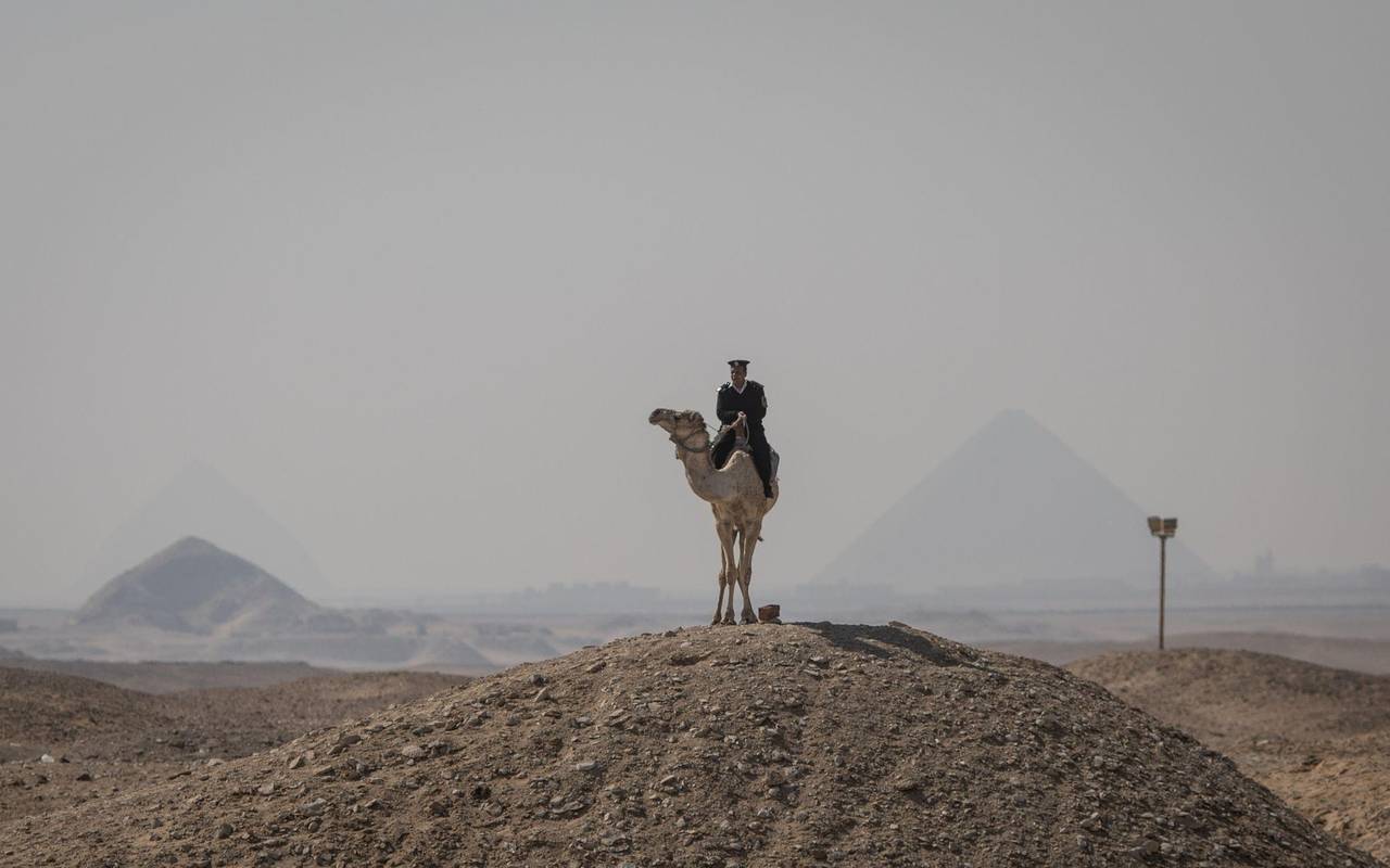 Altägyptische Stätte Sakkara