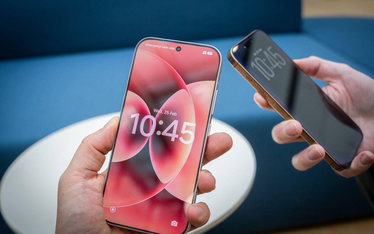 Gegenüberstellung Xiaomi 17 und iPhone 16 Pro Max