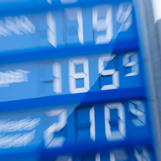 Kraftstoffpreise an der Tankstelle