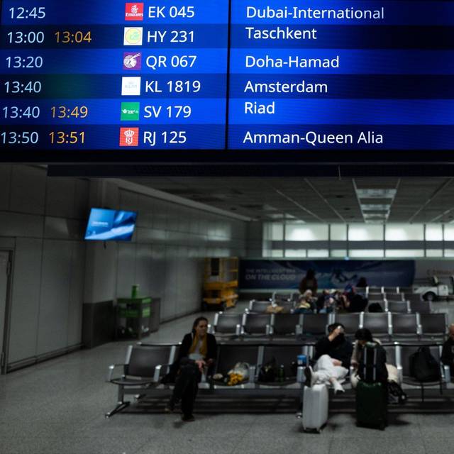 Iran-Krieg - Flughafen Frankfurt